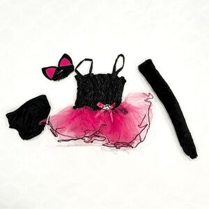 Rubie's Infant Toddler 4pc Cat Tutu Halloween Cosplay Costume